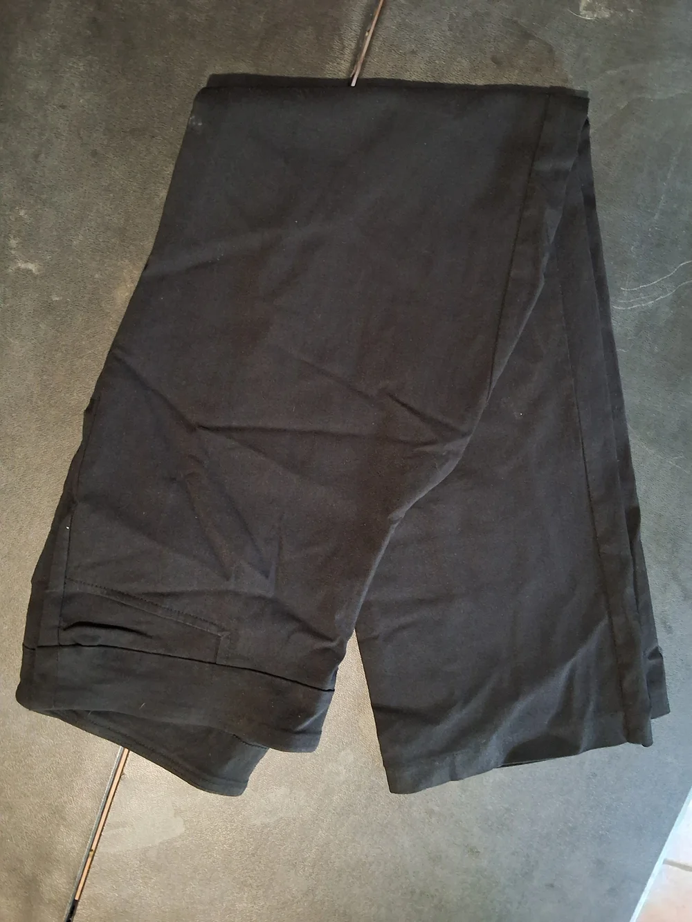 Time and Tru Black Straight-Leg Women's Slacks - Classic Everyday Fit - Picture 4 of 5